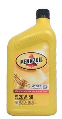 Pennzoil Motor Oil SAE 20W-50