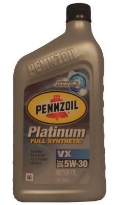 Pennzoil Platinum VX 5W-30