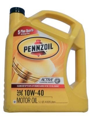 Pennzoil Motor Oil SAE 10W-40