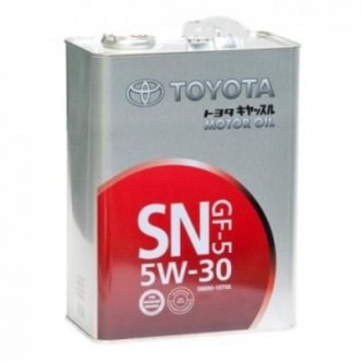 Toyota Motor Oil sn/gf-5