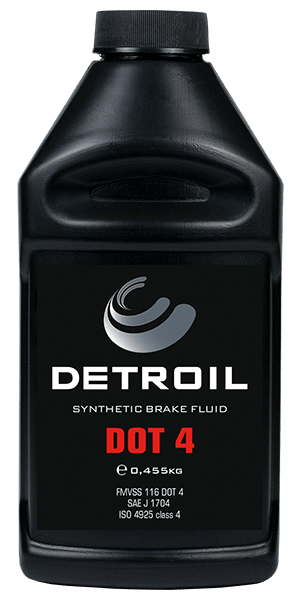 Тормозная жидкость DETROIL DOT 4 Synthetic Brake Fluids (0.455г)
