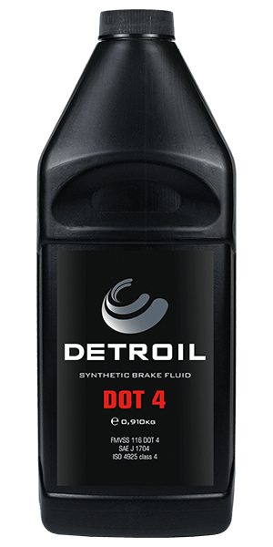 Тормозная жидкость DETROIL DOT 4 Synthetic Brake Fluids (0.910г)