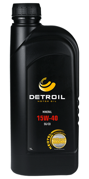 Масло DETROIL 15W-40 Mineral (1л)