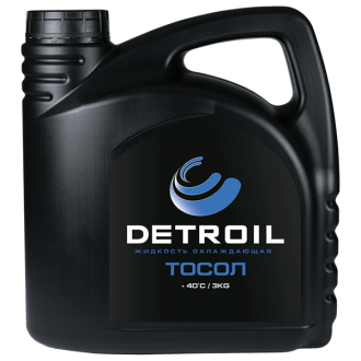 Охлаждающая жидкость DETROIL Тосол -40 (3кг)