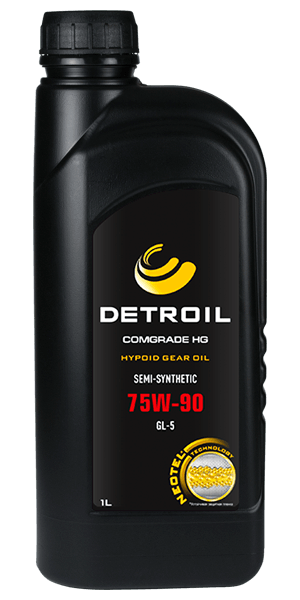 Масло DETROIL Comgrade HG 75W-90 GL-5 Semi-Synthetic (1л)