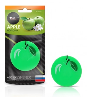 Ароматизатор подвесной пластик Сочный фрукт яблоко