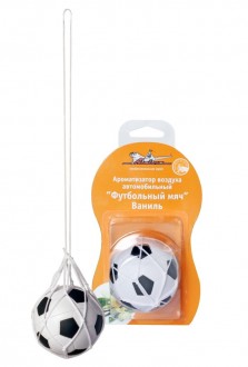 Ароматизатор подвесной Футбольный мяч ваниль